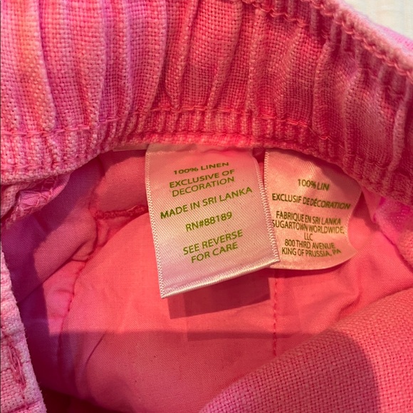 Pink Drawstring Pants - Picture 3 of 3